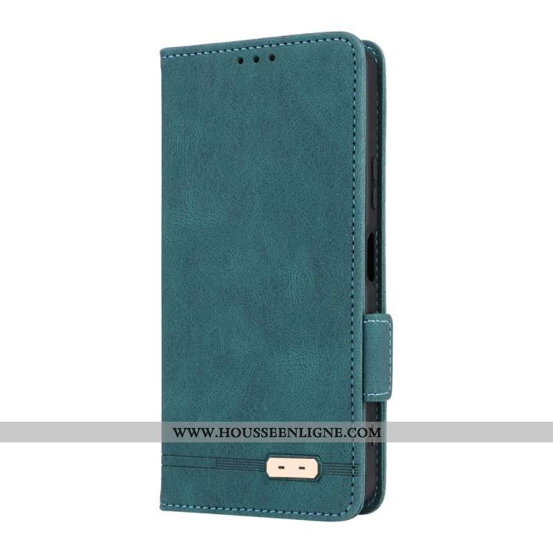 Housse Sony Xperia 10 VII Effet Daim Rétro