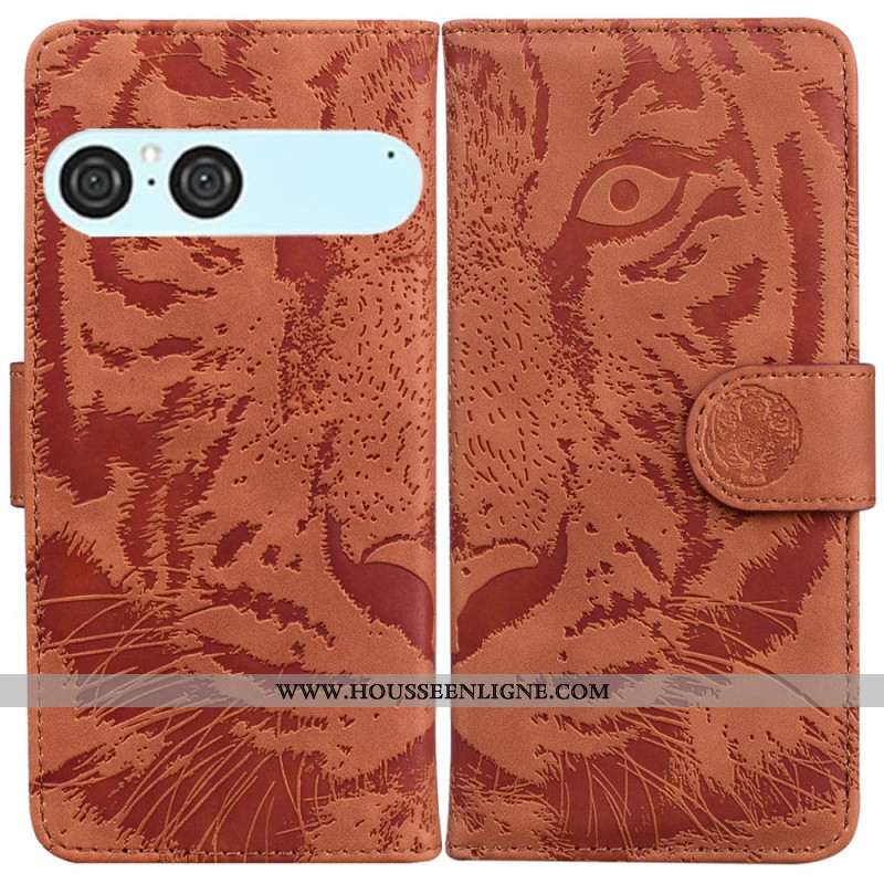 Housse Sony Xperia 10 VII Empreinte Tigre