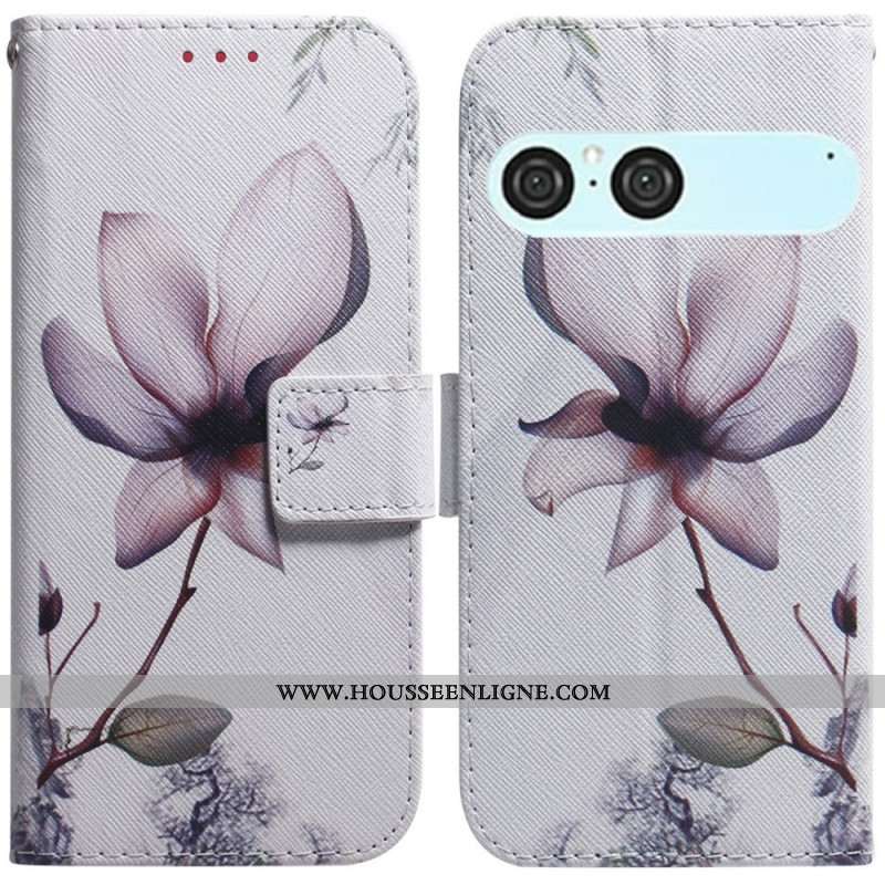Housse Sony Xperia 10 VII Fleur Rose