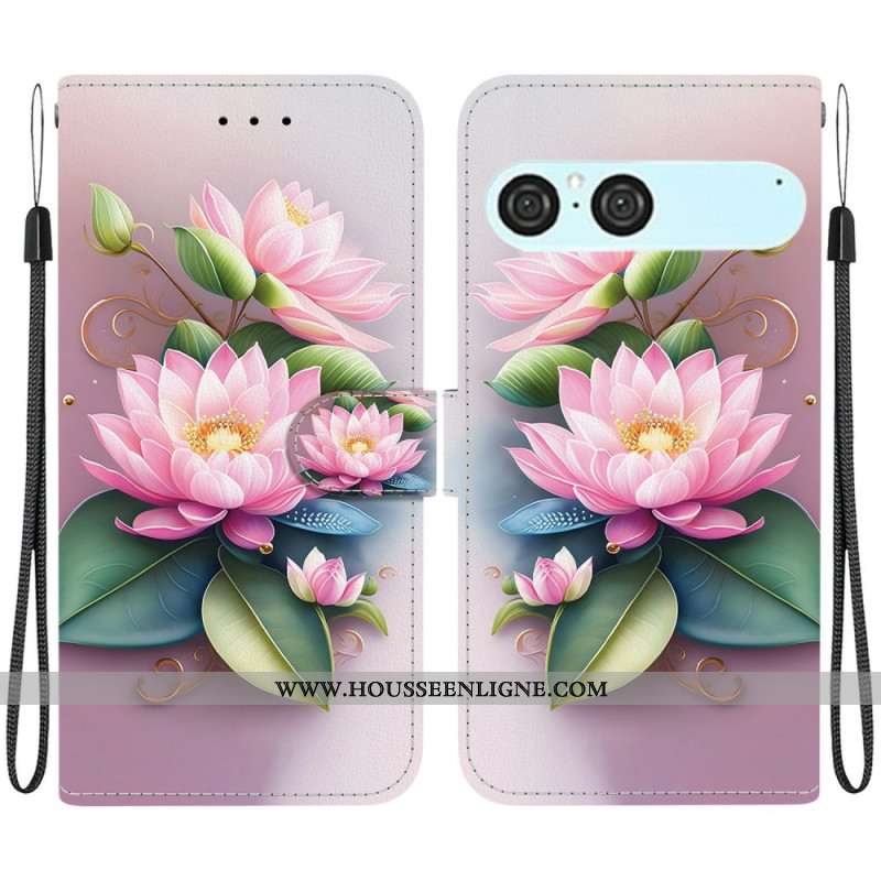 Housse Sony Xperia 10 VII Lotus