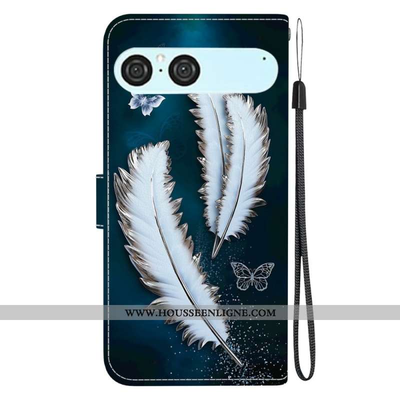 Housse Sony Xperia 10 VII Papillons Blancs