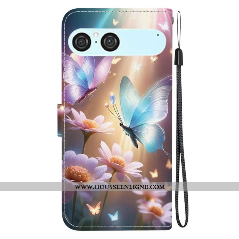 Housse Sony Xperia 10 VII Papillons Illuminiés