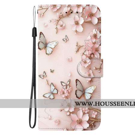 Housse Sony Xperia 10 VII Papillons Roses