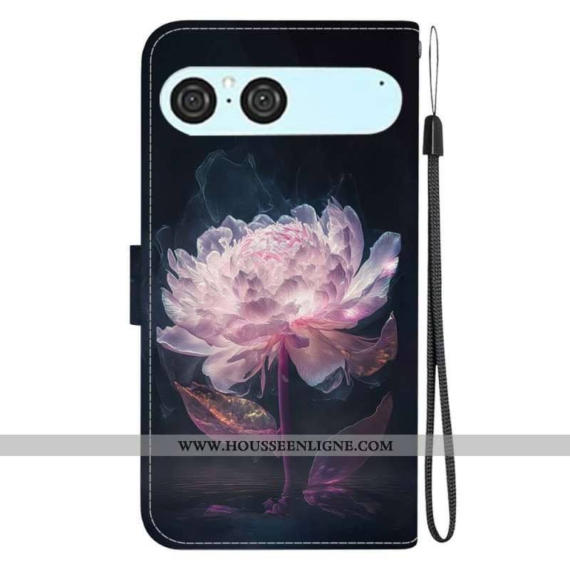 Housse Sony Xperia 10 VII Pivoine Violette