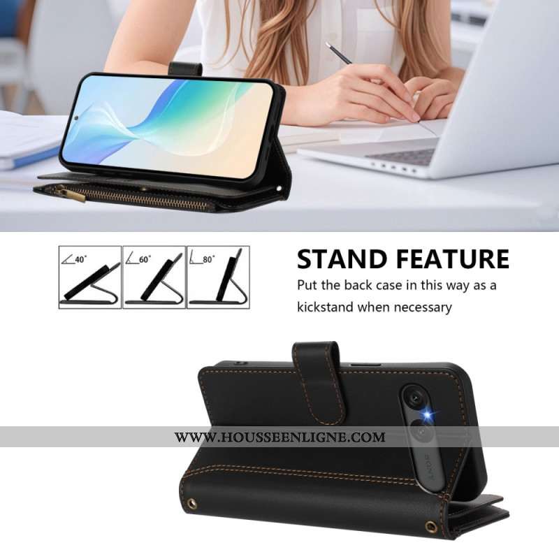 Housse Sony Xperia 10 VII Portefeuille 9 Porte-Cartes