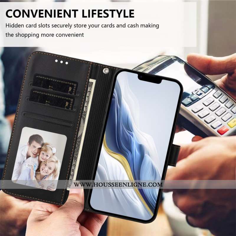 Housse Sony Xperia 10 VII Simili Cuir Uni