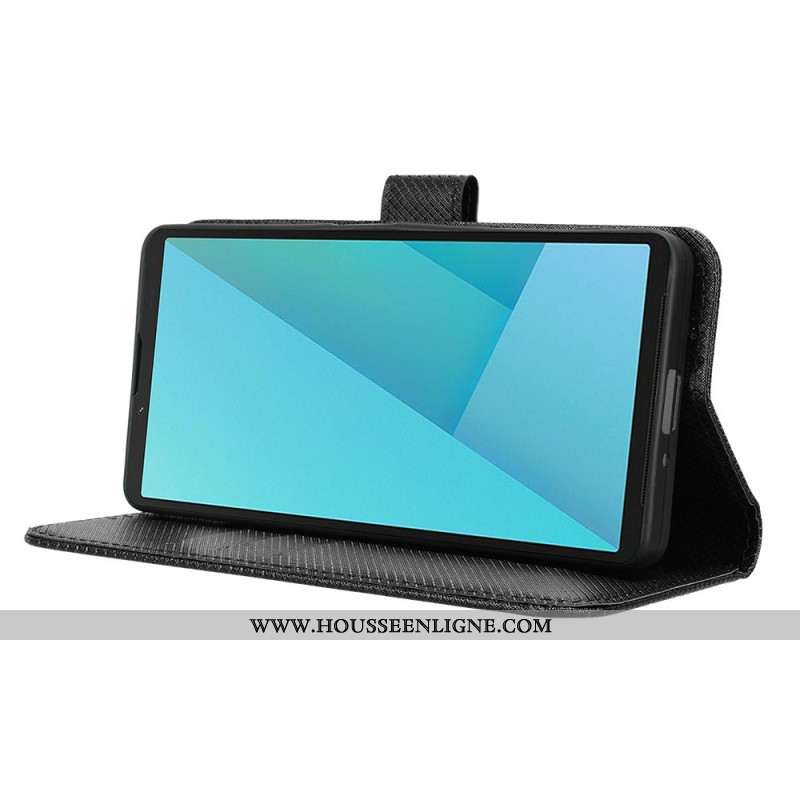 Housse Sony Xperia 10 VII Texture Diamant