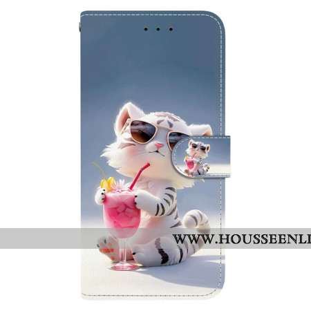Housse Sony Xperia 10 VII Tigre Cartoon