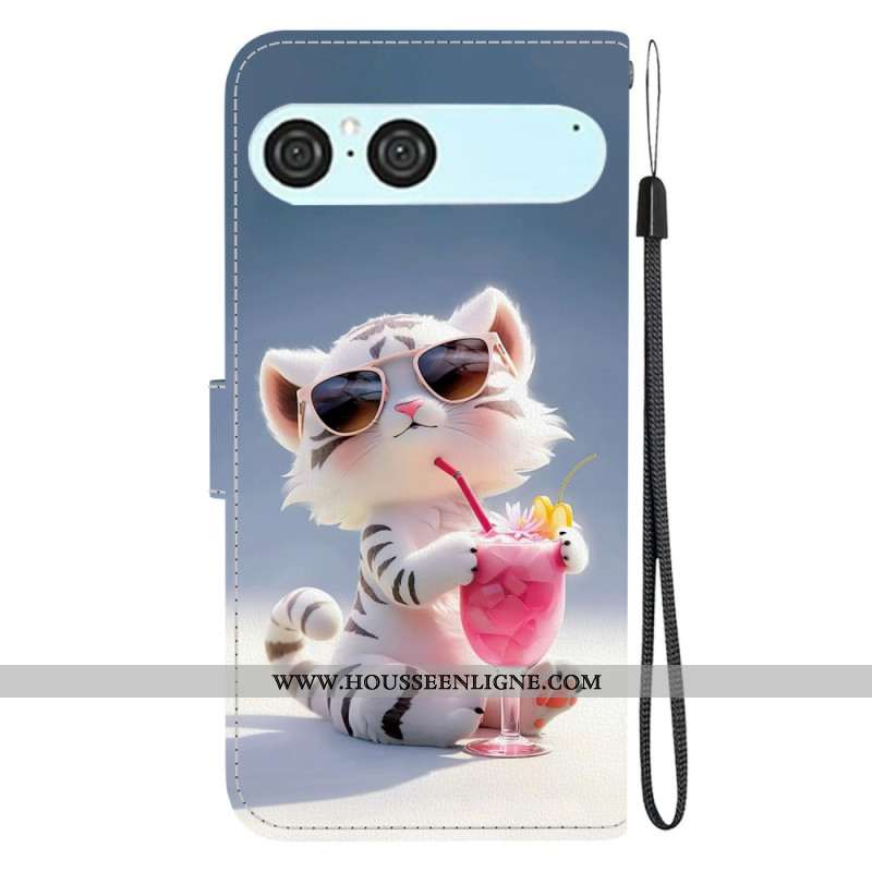 Housse Sony Xperia 10 VII Tigre Cartoon