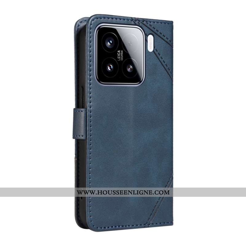 Housse Xiaomi 15 Bicolore Lignes et Tirés