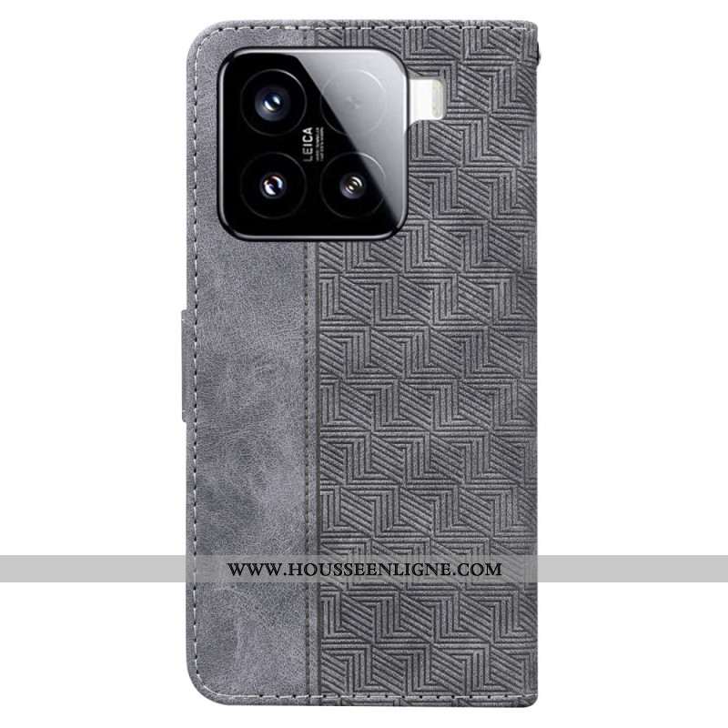 Housse Xiaomi 15 Design Tissé
