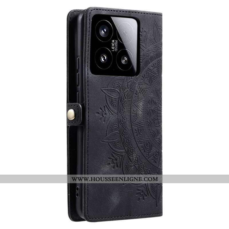 Housse Xiaomi 15 Effet Daim Mandala