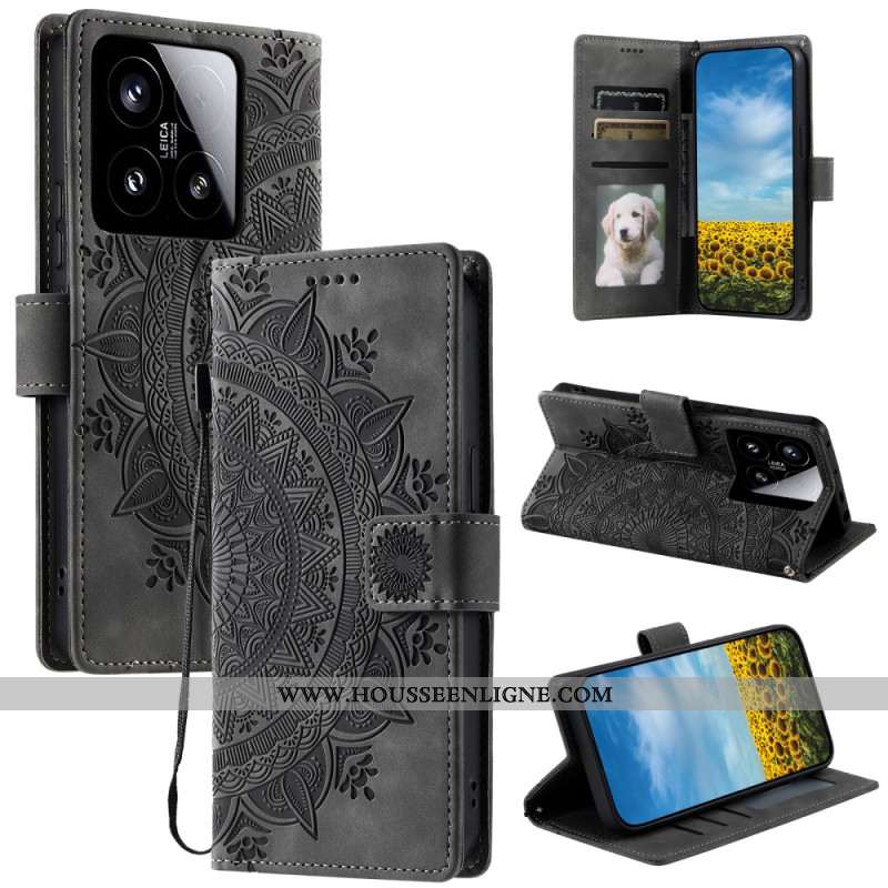 Housse Xiaomi 15 Effet Daim Mandala