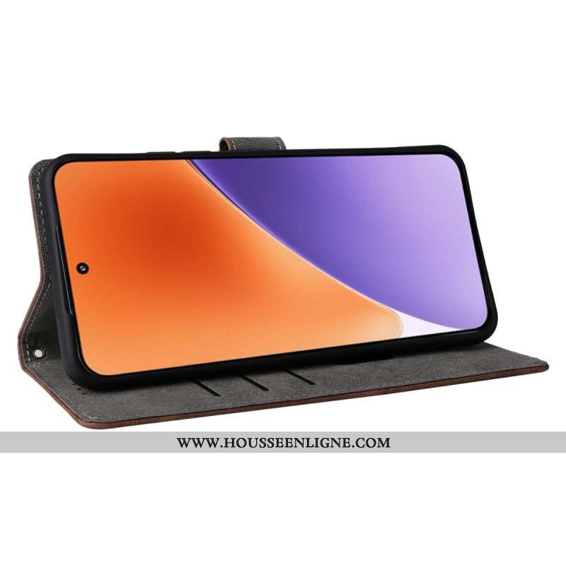 Housse Xiaomi 15 Effet Daim Protection RFID