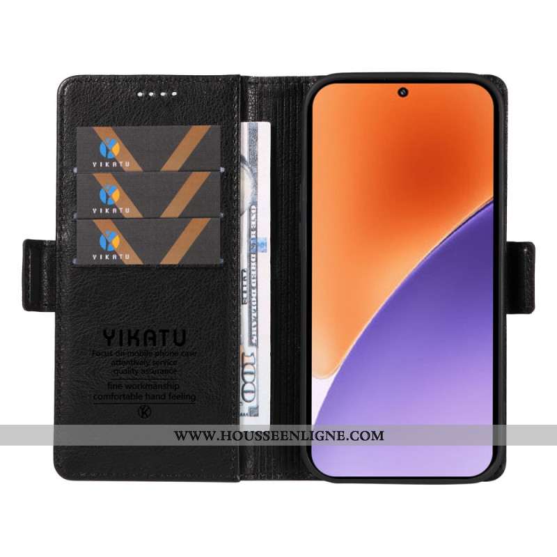 Housse Xiaomi 15 Effet Rétro YIKATU