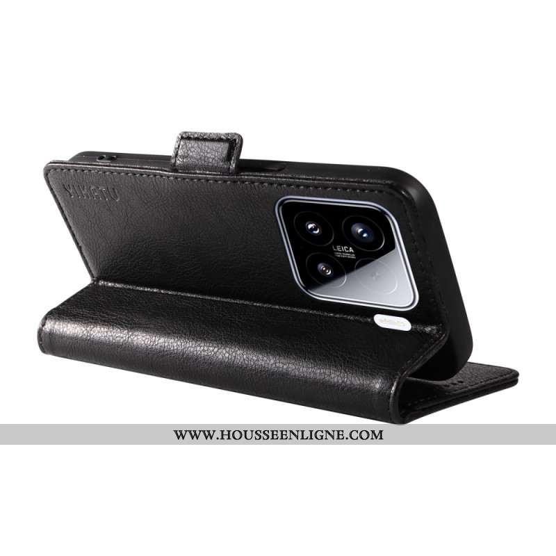 Housse Xiaomi 15 Effet Rétro YIKATU