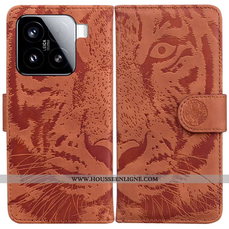 Housse Xiaomi 15 Empreinte Tigre