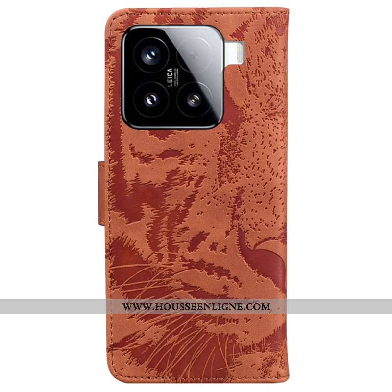 Housse Xiaomi 15 Empreinte Tigre