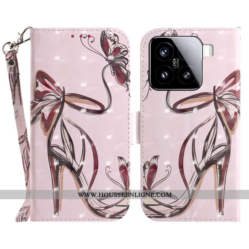 Housse Xiaomi 15 Escarpin à Lanière