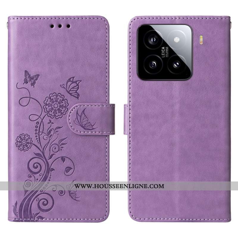 Housse Xiaomi 15 Fleurettes