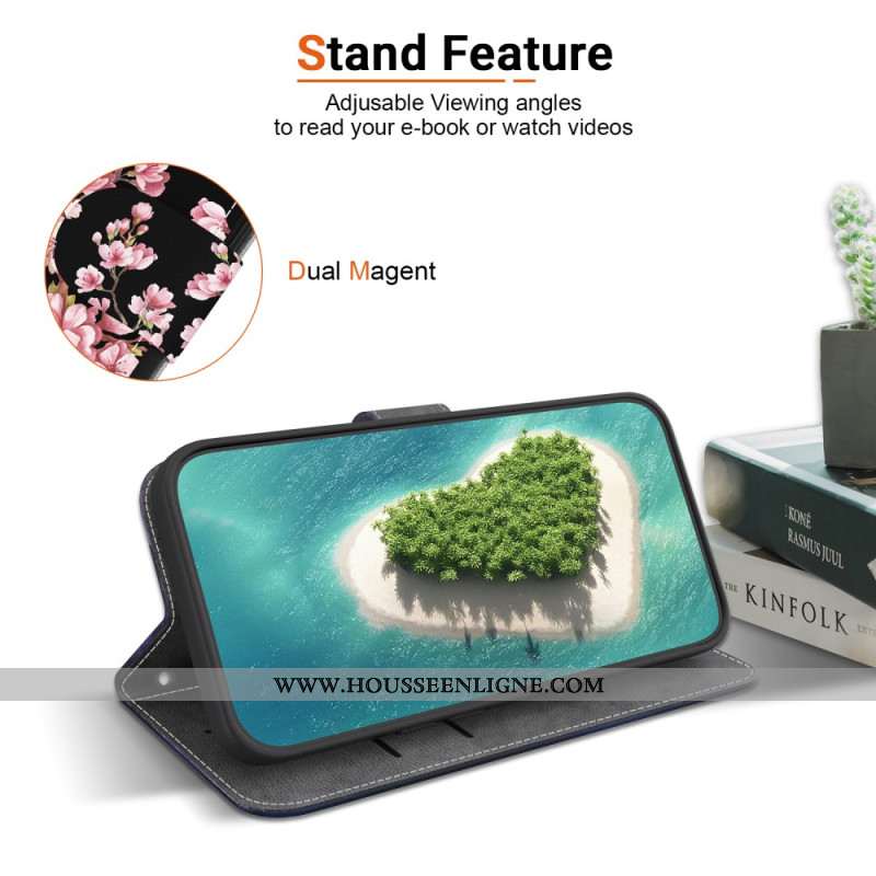 Housse Xiaomi 15 Fleurs de Prunier