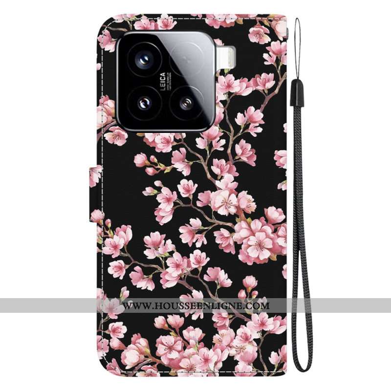 Housse Xiaomi 15 Fleurs de Prunier