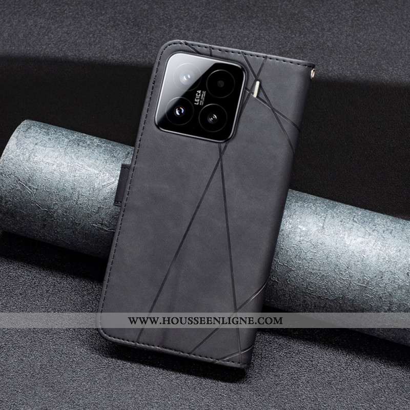 Housse Xiaomi 15 Géométrie BINFENCOLOR