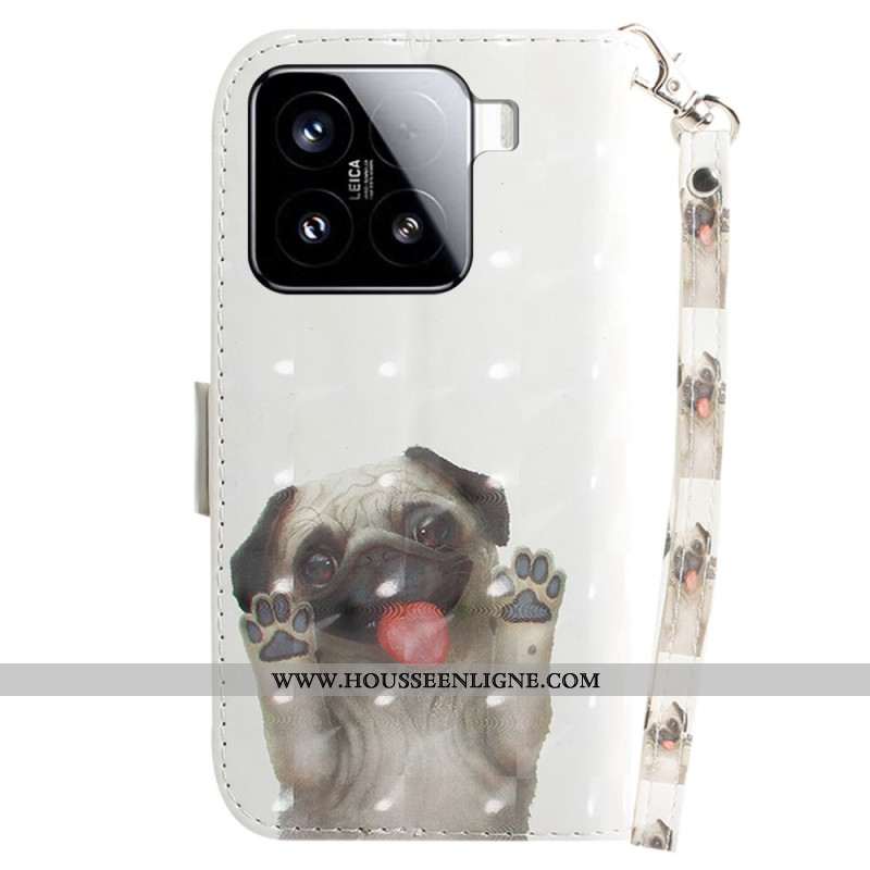 Housse Xiaomi 15 Motif Carlin à Lanière