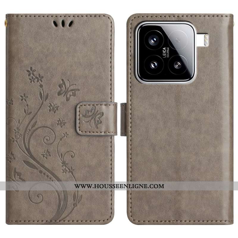Housse Xiaomi 15 Motif Floral