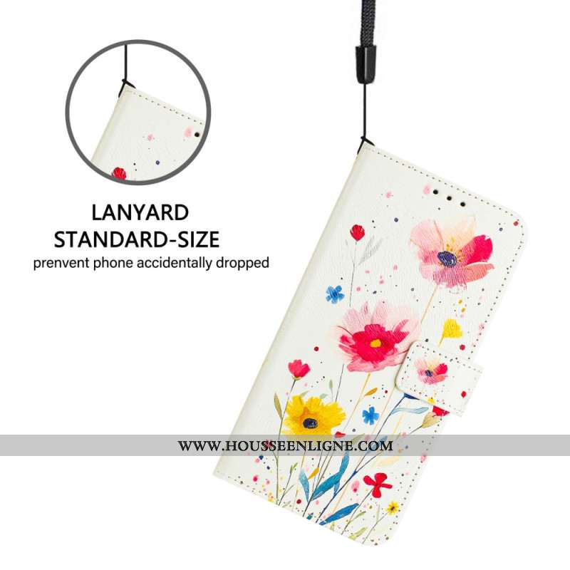 Housse Xiaomi 15 Motif Floral