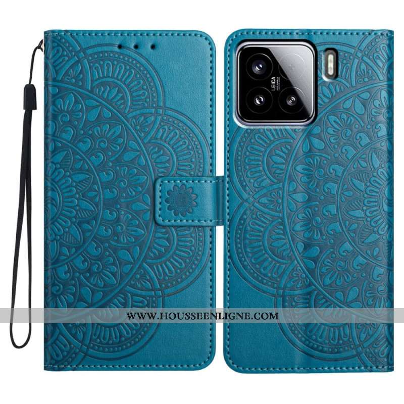 Housse Xiaomi 15 Motif Mandala