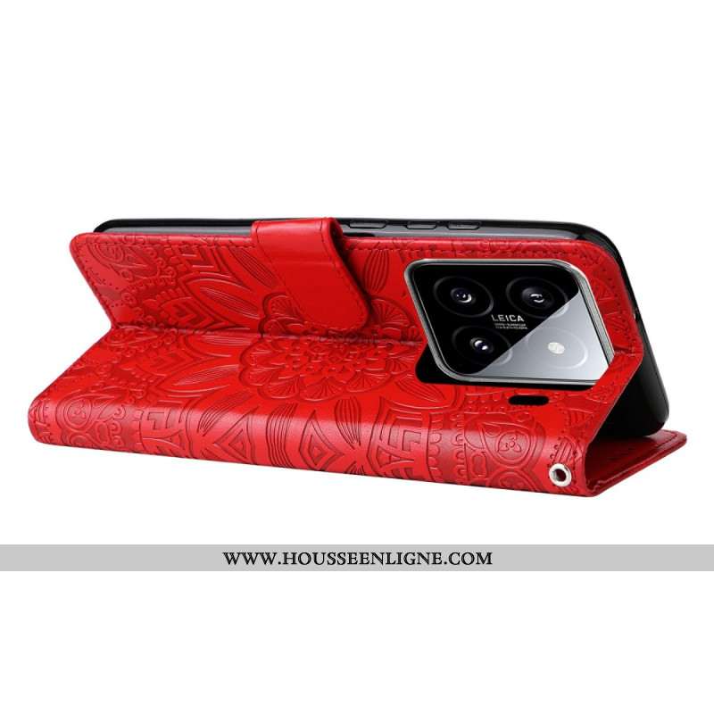 Housse Xiaomi 15 Motif Tournesol