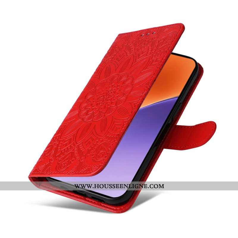 Housse Xiaomi 15 Motif Tournesol