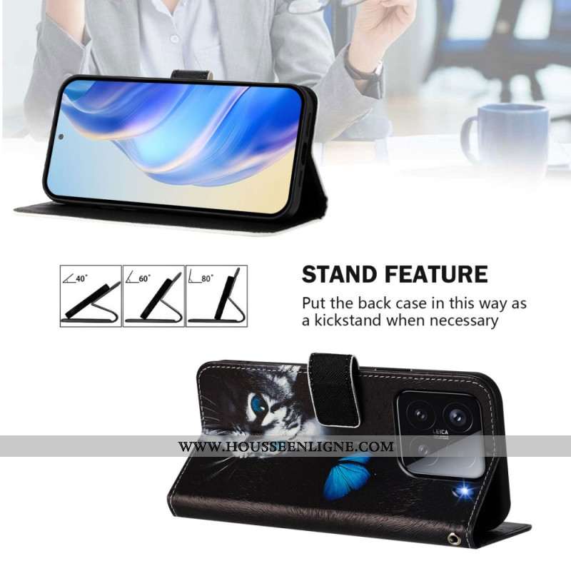 Housse Xiaomi 15 Papillon et Chat