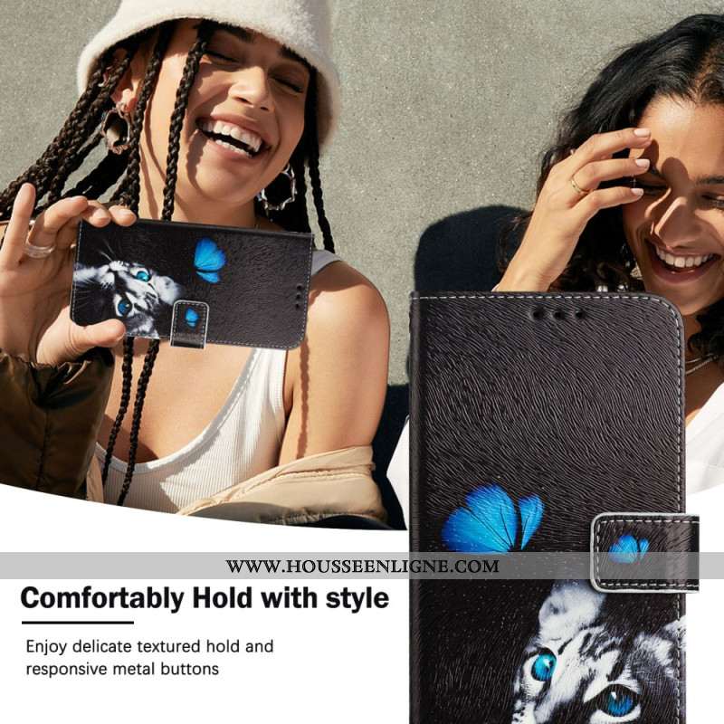 Housse Xiaomi 15 Papillon et Chat