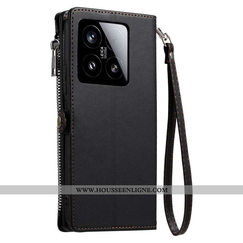 Housse Xiaomi 15 Porte-Monnaie et 8 Porte-Cartes