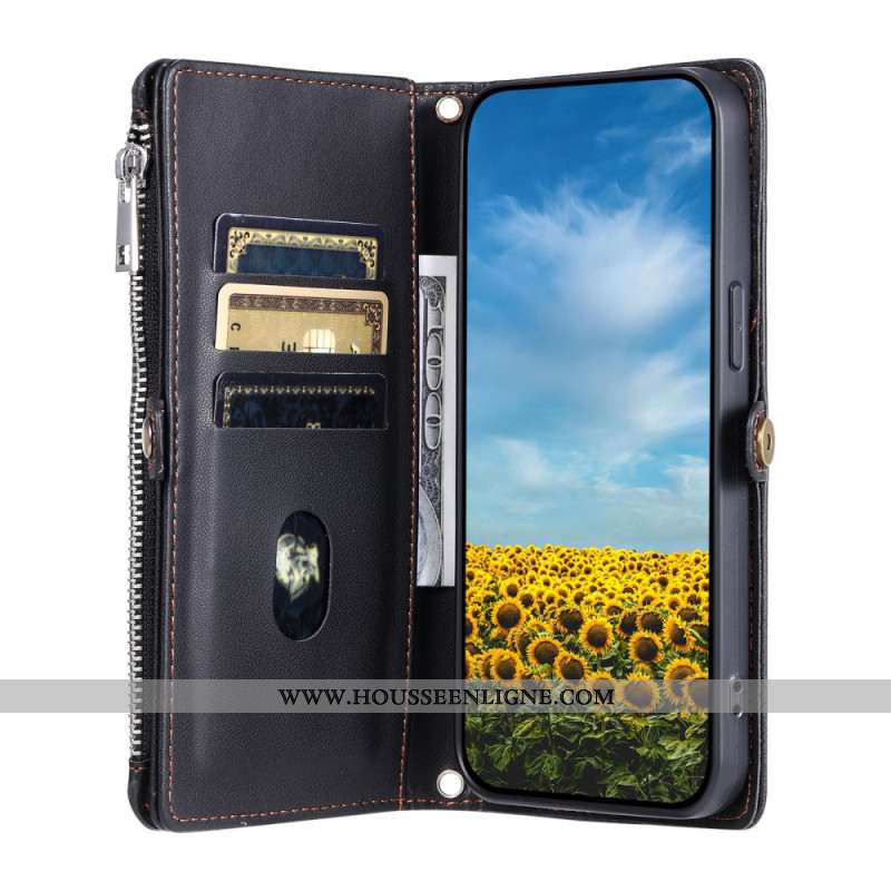 Housse Xiaomi 15 Porte-Monnaie et 8 Porte-Cartes