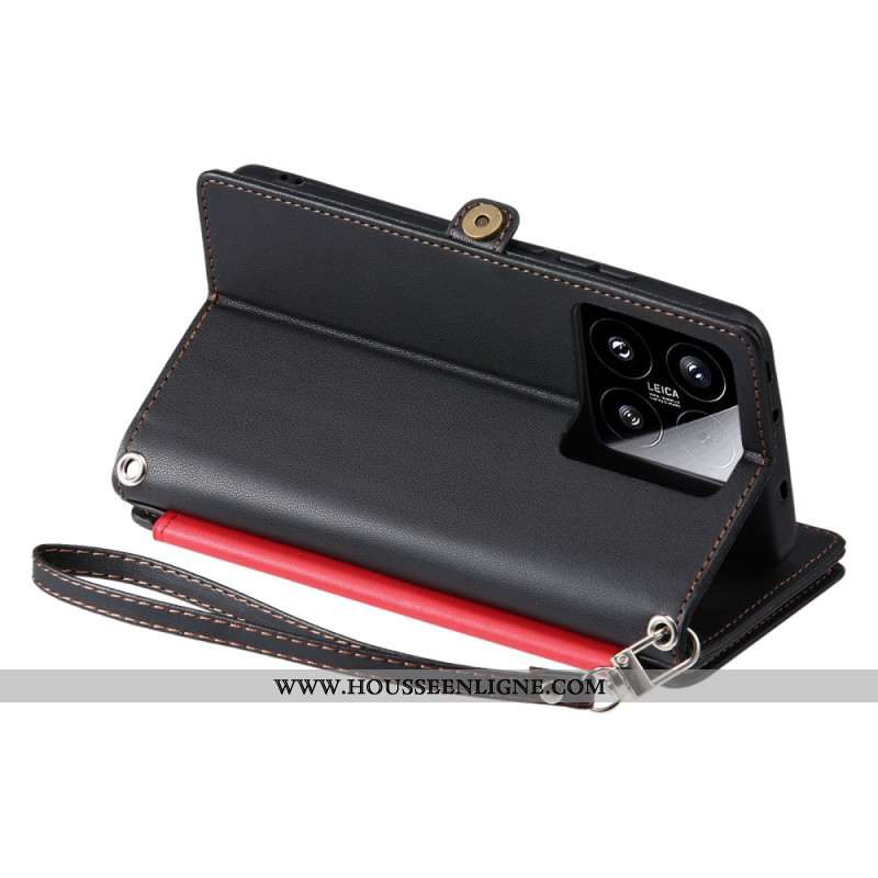 Housse Xiaomi 15 Porte-Monnaie et 8 Porte-Cartes