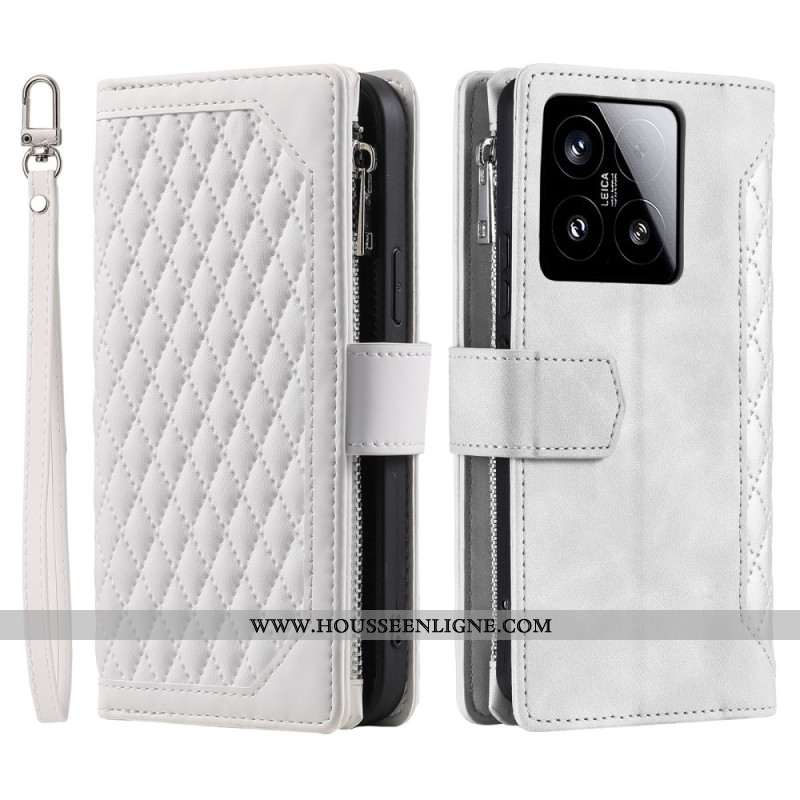 Housse Xiaomi 15 Portefeuille Matelassé