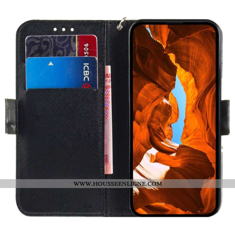 Housse Xiaomi 15 Pro Angry Panda à Lanière