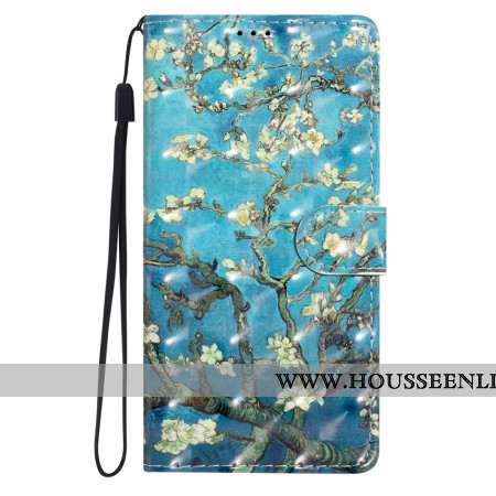 Housse Xiaomi 15 Pro Branches Fleuries 3D