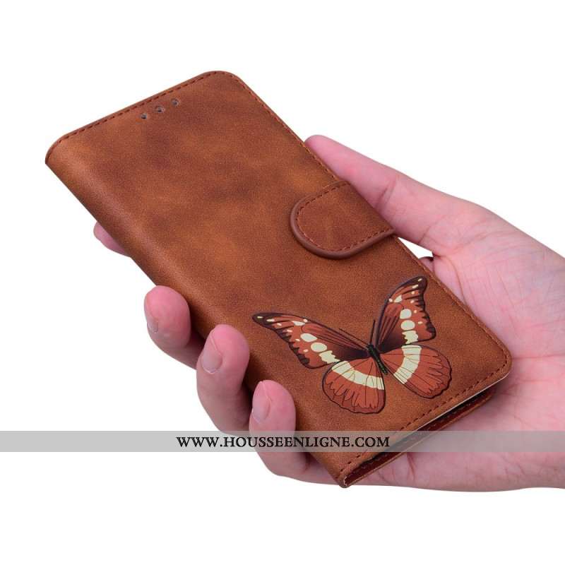 Housse Xiaomi 15 Pro Effet Daim Papillon