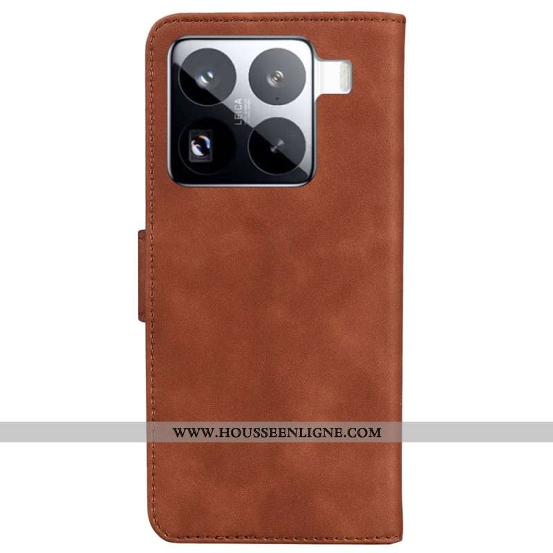 Housse Xiaomi 15 Pro Effet Daim Papillon