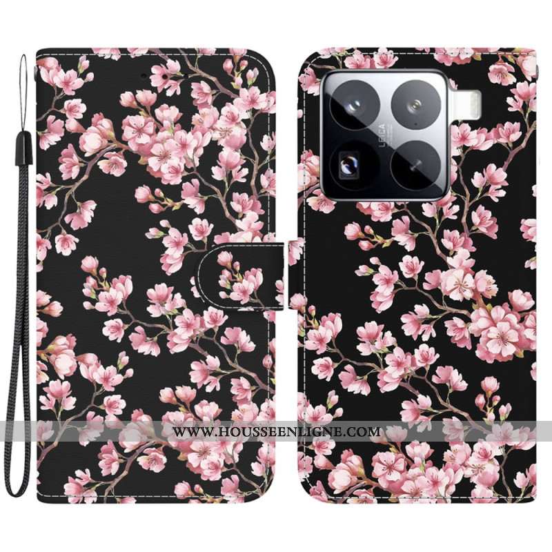 Housse Xiaomi 15 Pro Fleurs de Prunier