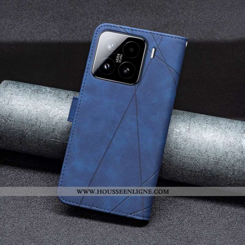 Housse Xiaomi 15 Pro Géométrie BINFEN COLOR