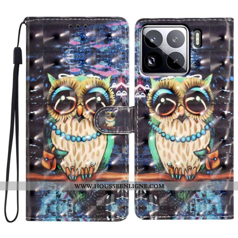 Housse Xiaomi 15 Pro Hibou 3D