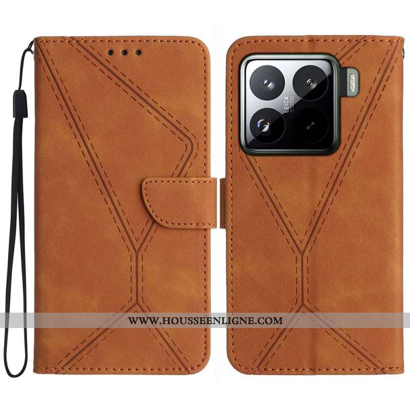 Housse Xiaomi 15 Pro Lignes et Tirés