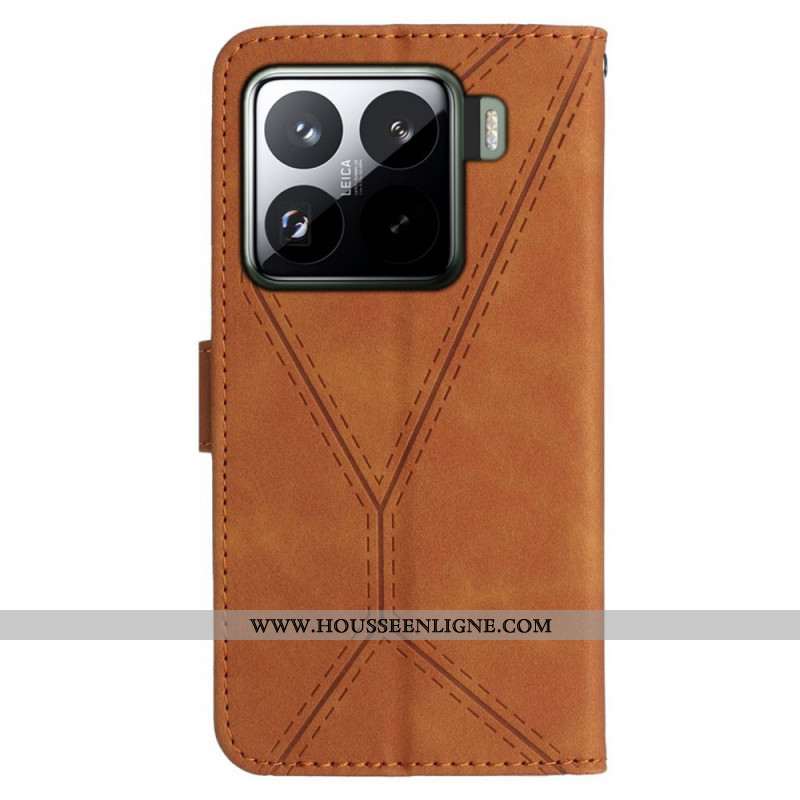 Housse Xiaomi 15 Pro Lignes et Tirés