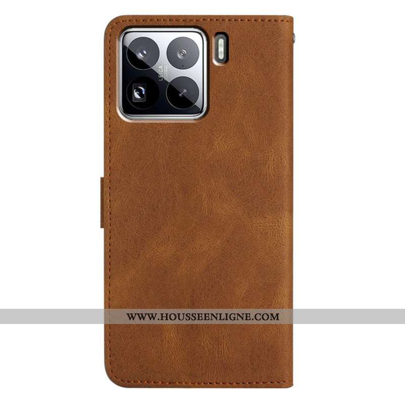 Housse Xiaomi 15 Pro Lignes et Tirés à Lanière