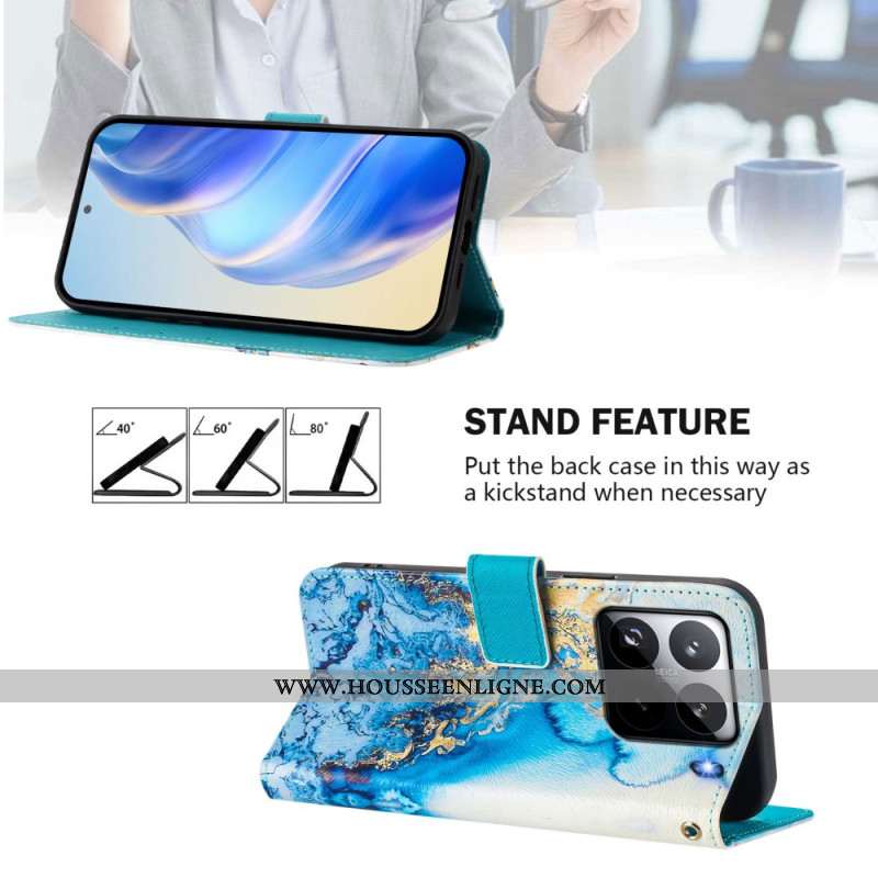 Housse Xiaomi 15 Pro Marbre Océan